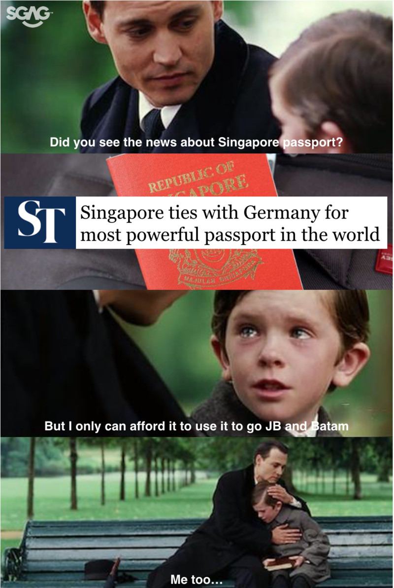 Singaporeans be poor