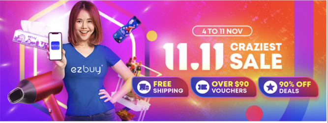 ezbuy 11.11 sale