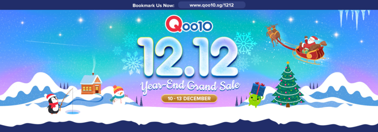 Qoo10 12.12 sale