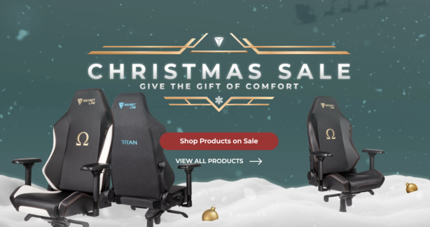 12.12 Secretlab sale