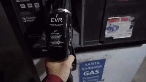 gif of man pumping petrol