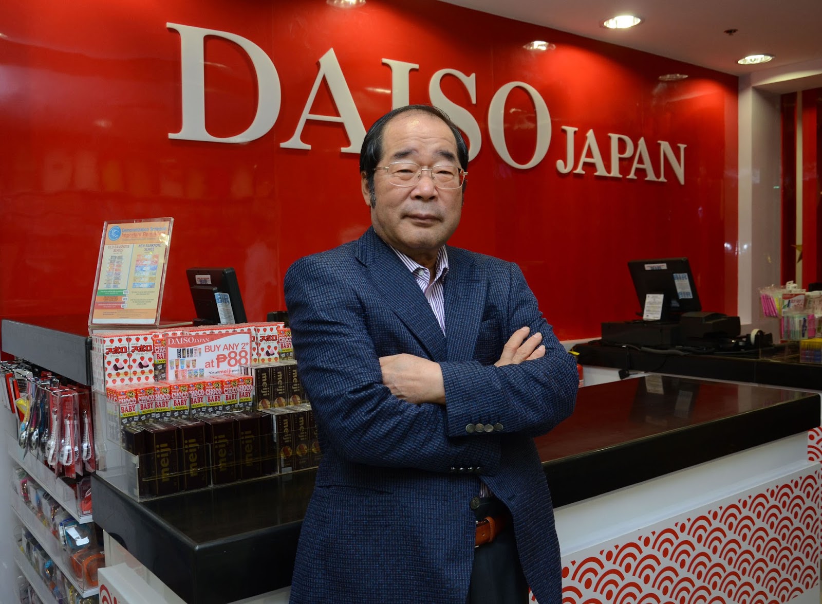 Daiso Founder Hirotake Yano