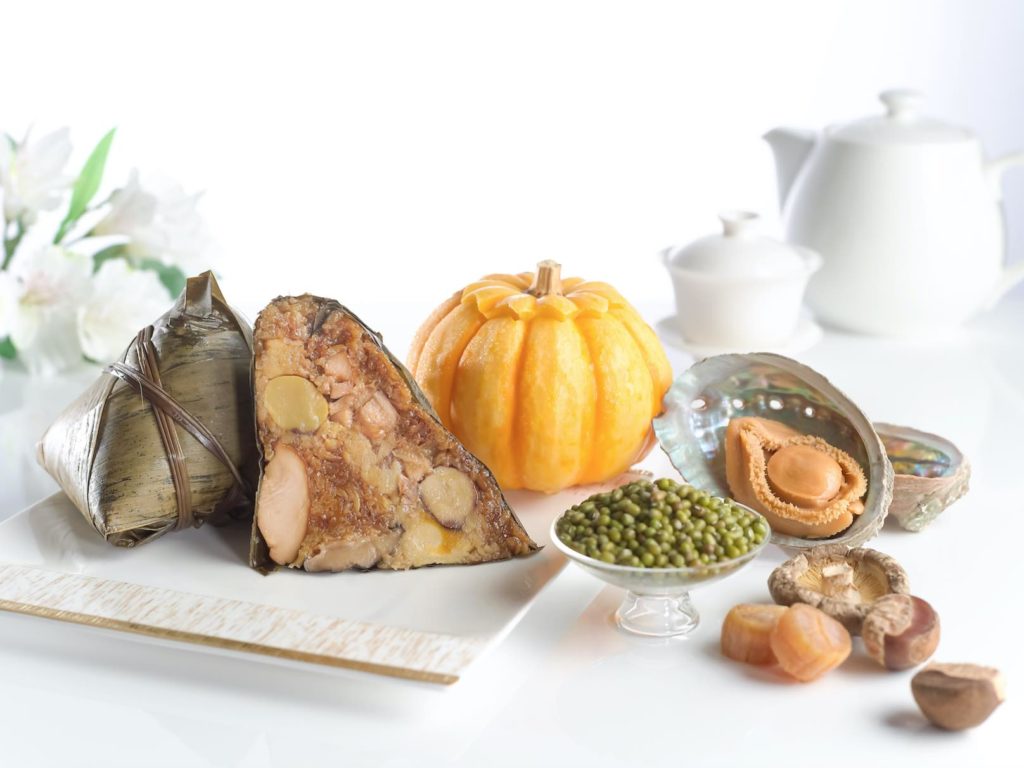 Li Bai Abalone and Pumpkin Rice Dumpling