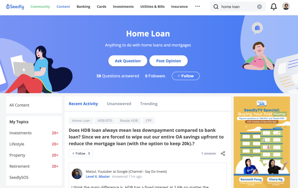 SeedlyCommunity Home Loans