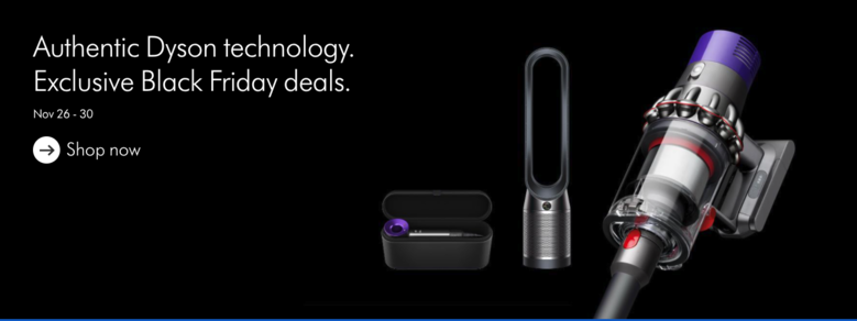 Dyson Black Friday Sale 2020