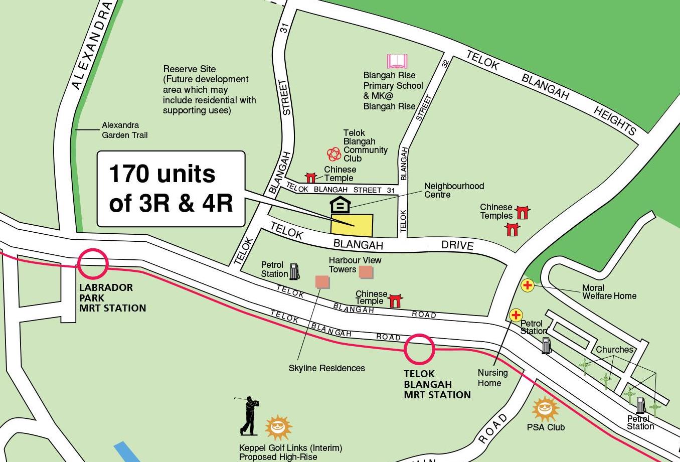 Upcoming HDB BTO May 2021 Bukit Merah location